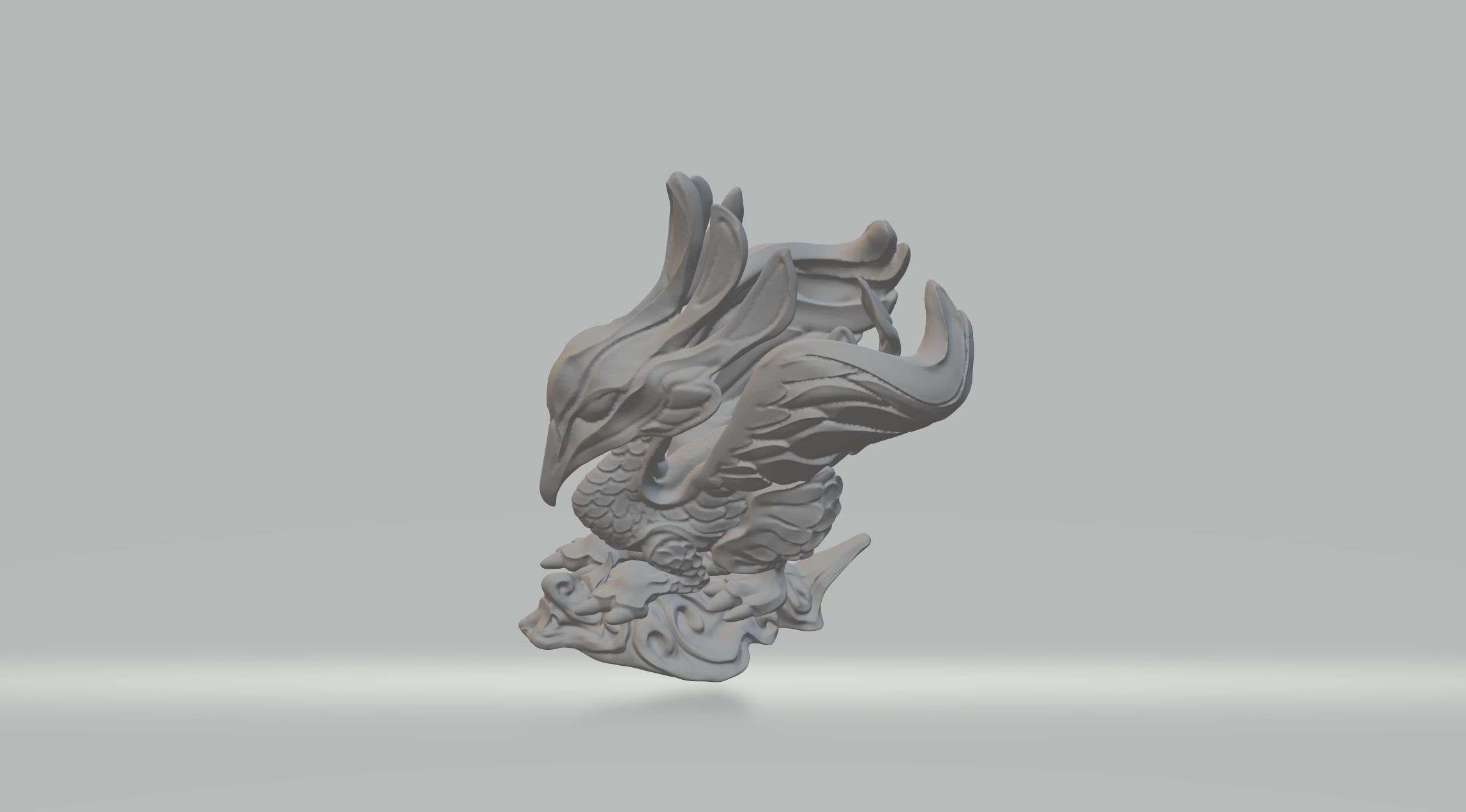Phoenix Bird Mythology 3D print model_7