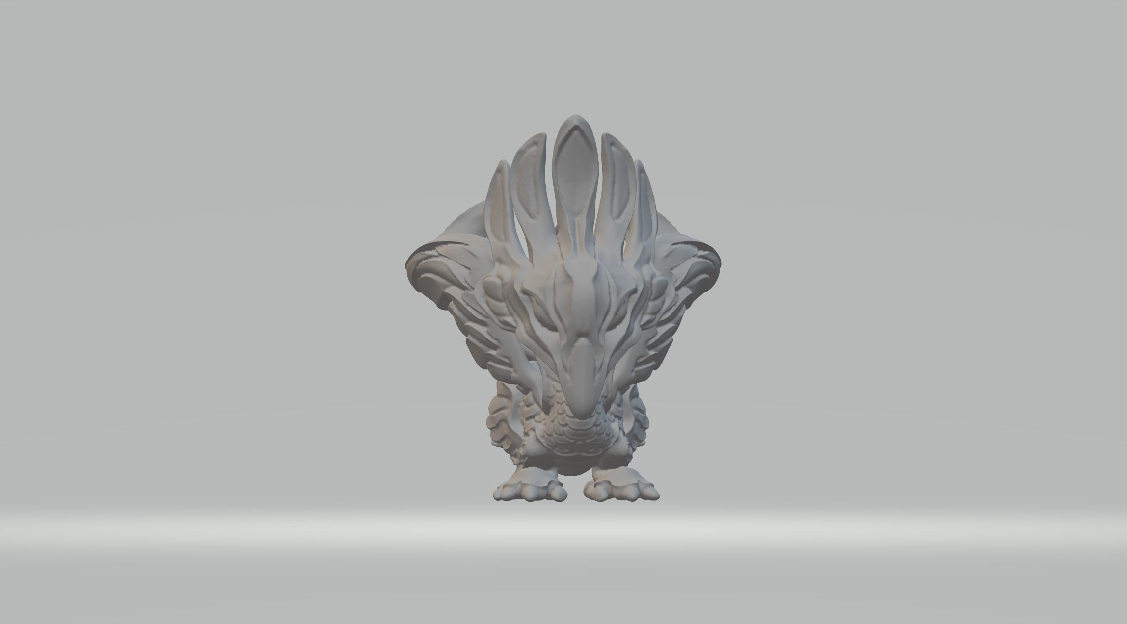 Phoenix Bird Mythology 3D print model_3