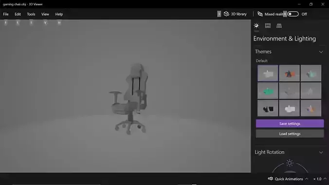 Gaming Chair 3d model 3D model