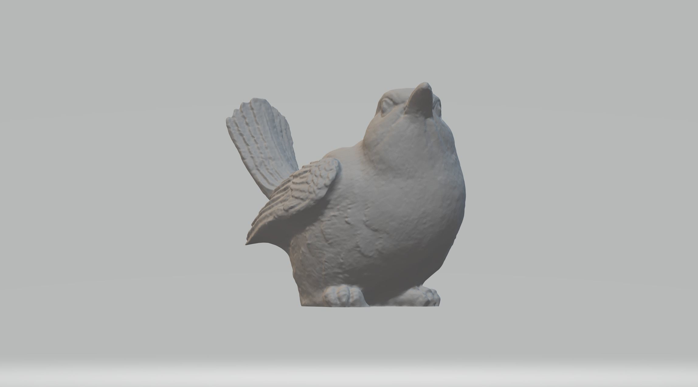 Bird Magpie 3D Model 3D print model_1