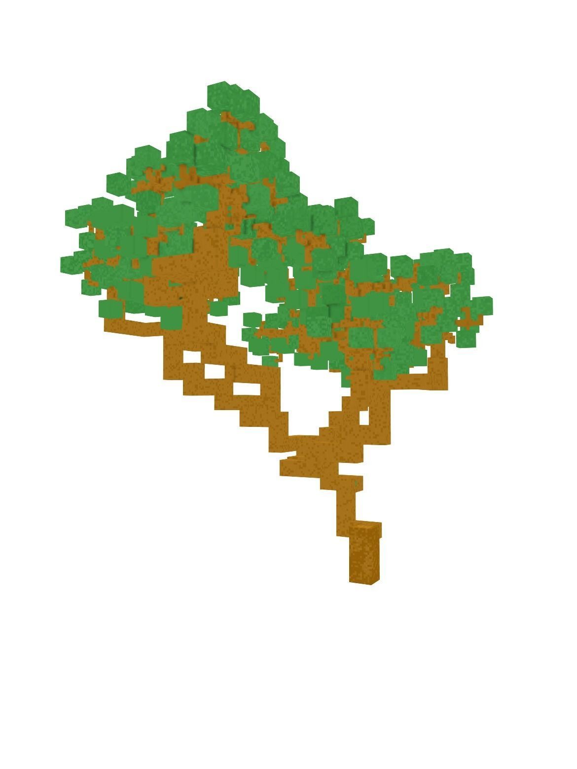 Vox Box Tree 05 3D model | CGTrader