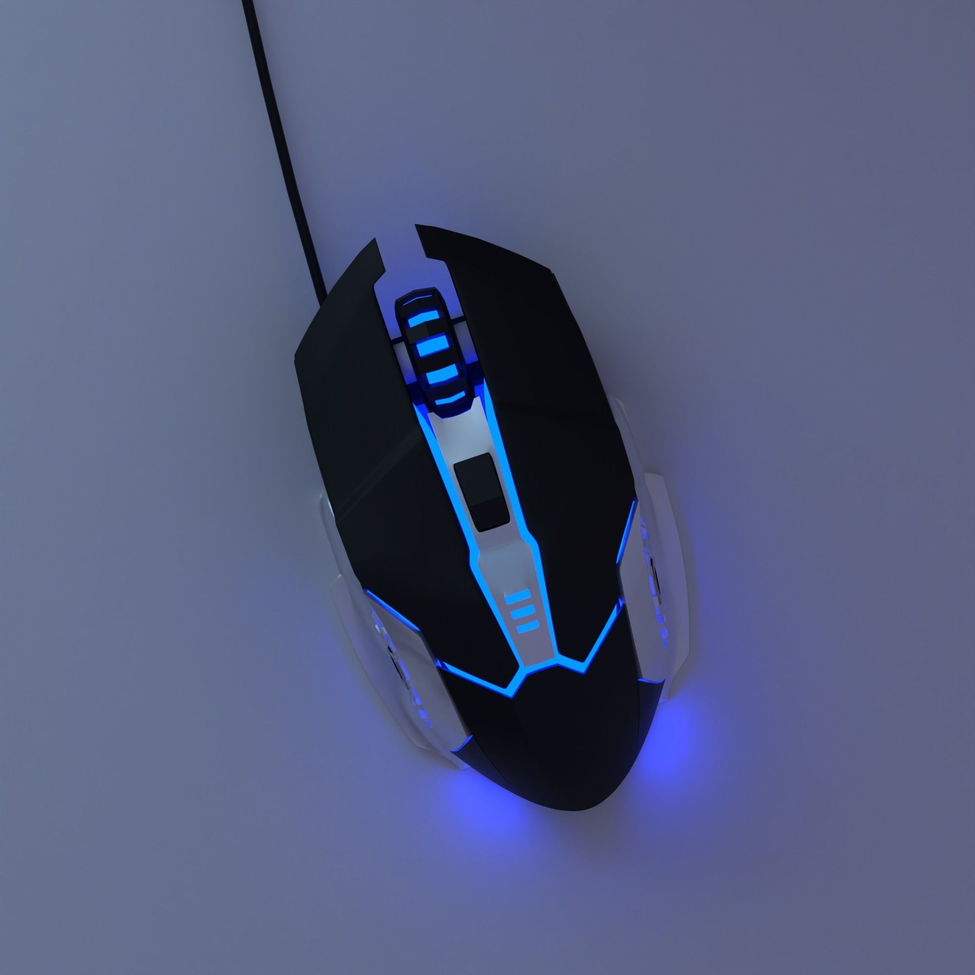 Gaming room free 3d room setup for all blender user Free low-poly 3D model_7