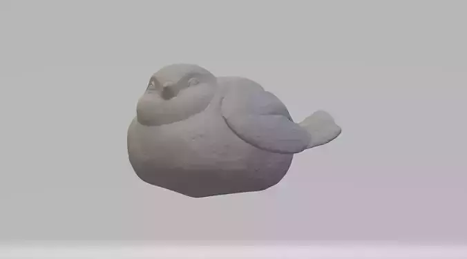 Little Bird 3D Model 3D print model