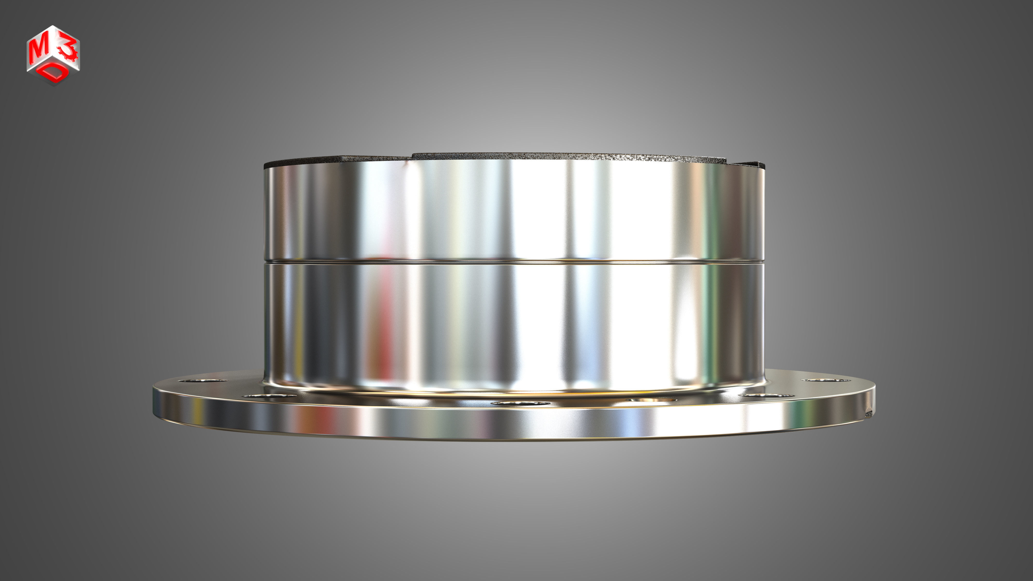 Planetary Gear Carrier 3D model_8