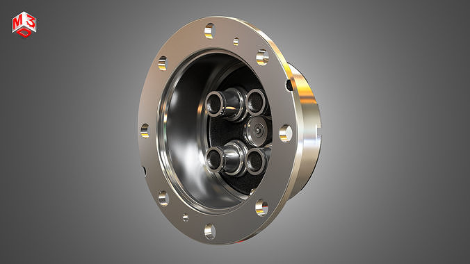 Planetary Gear Carrier 3D model