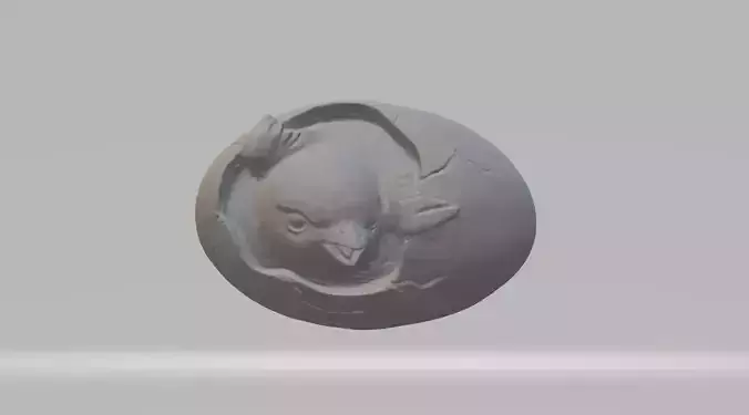 Bird Egg 3D Model Free 3D print model