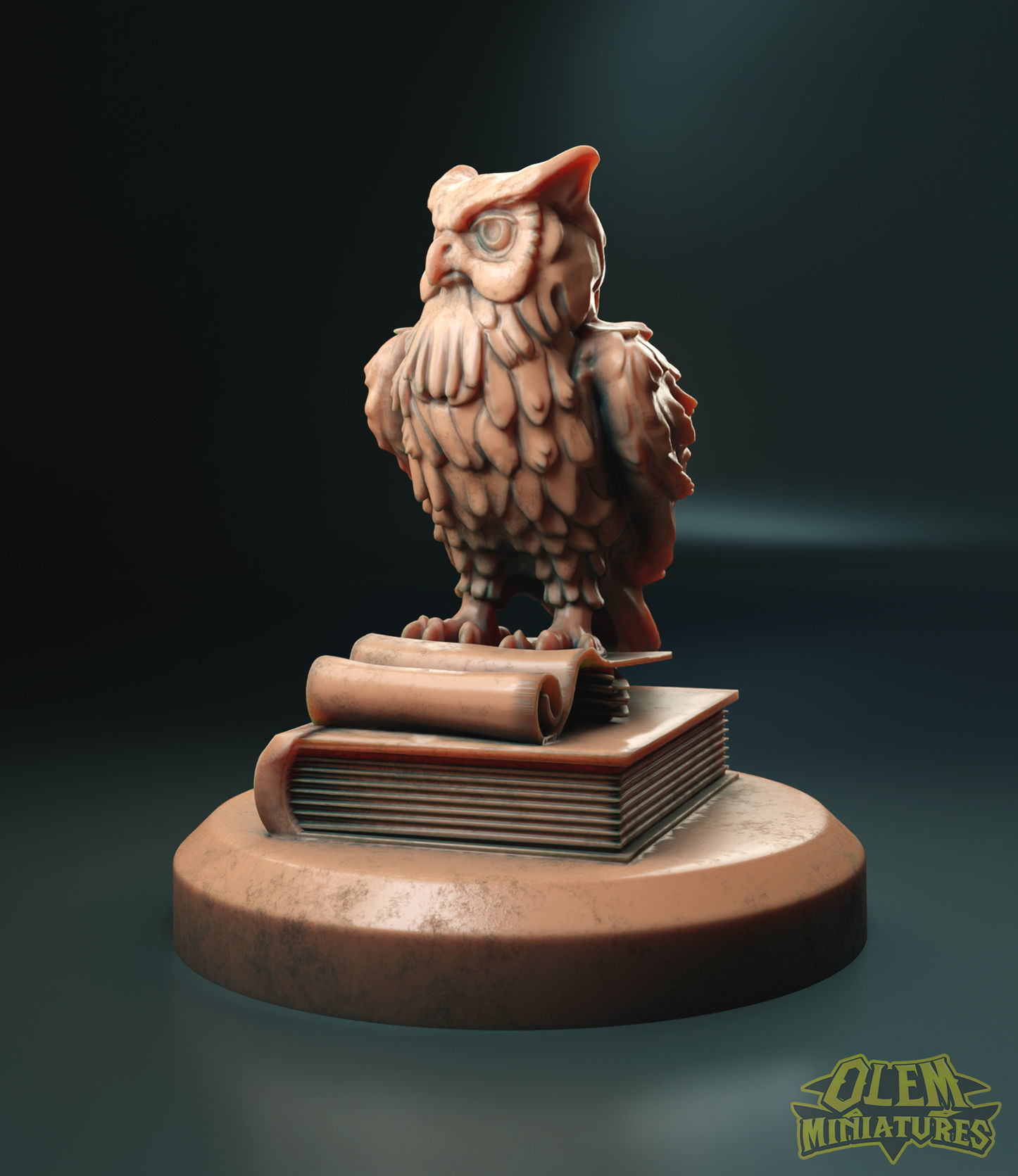 Owl dungeon guard 3D print model_5
