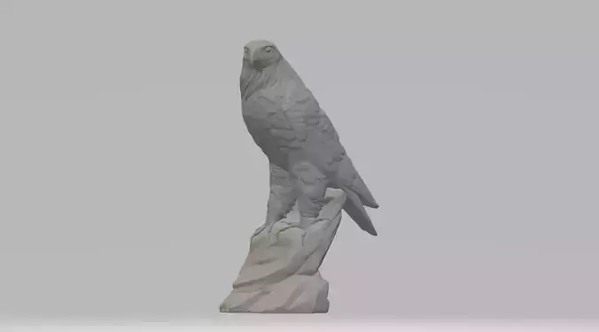 Eagle 3D Model statue 3D print model