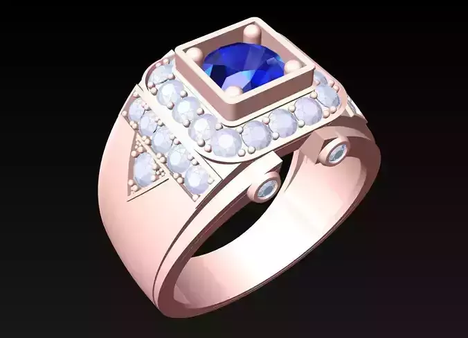 Diamond Rings - Mens Ring - N6955