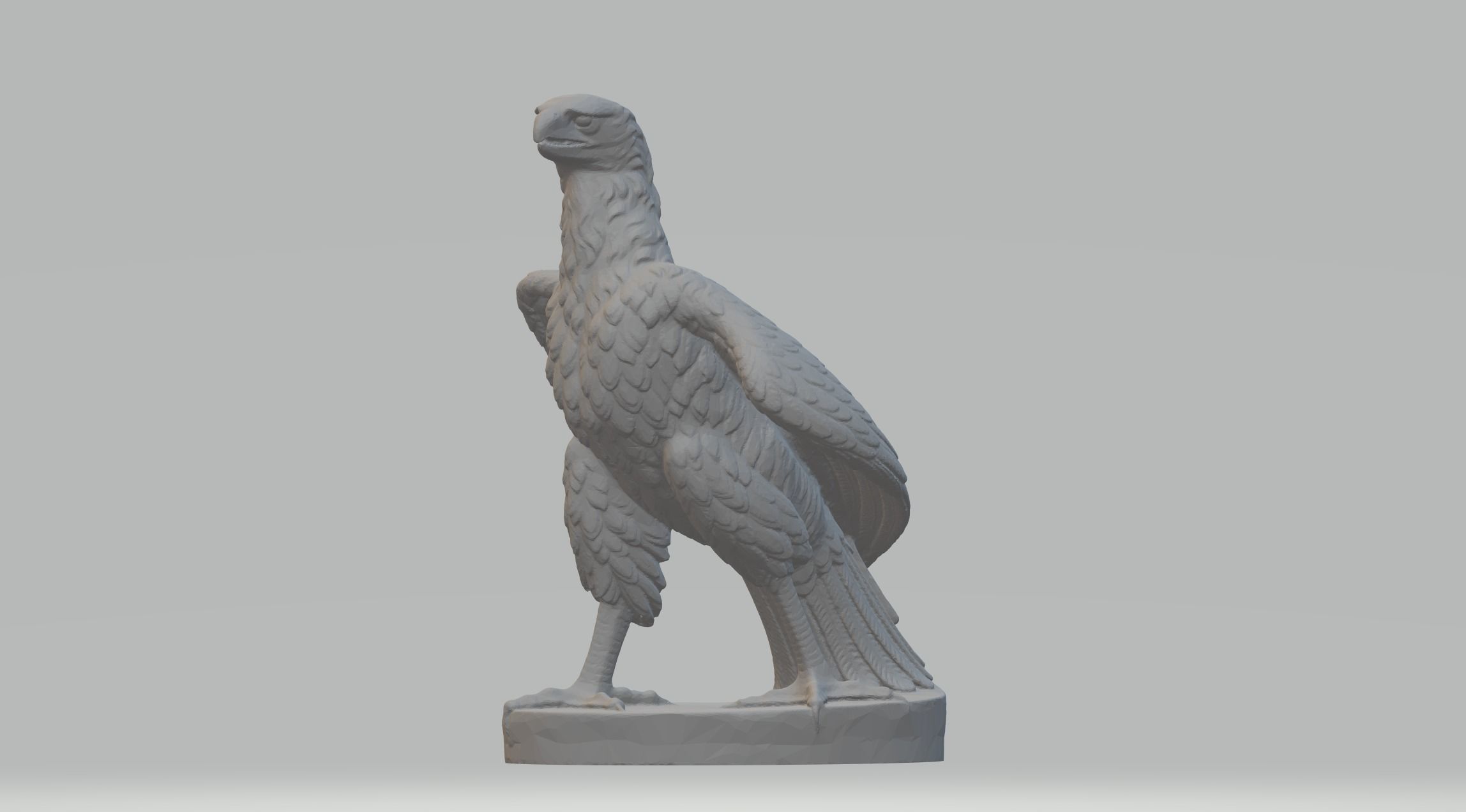 Eagle 3D Model 3D Model statue 3D print model_1