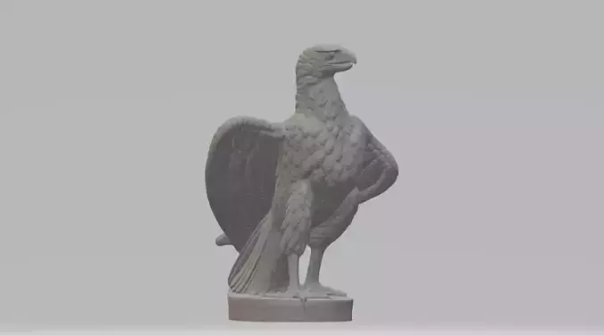 Eagle 3D Model 3D Model statue 3D print model