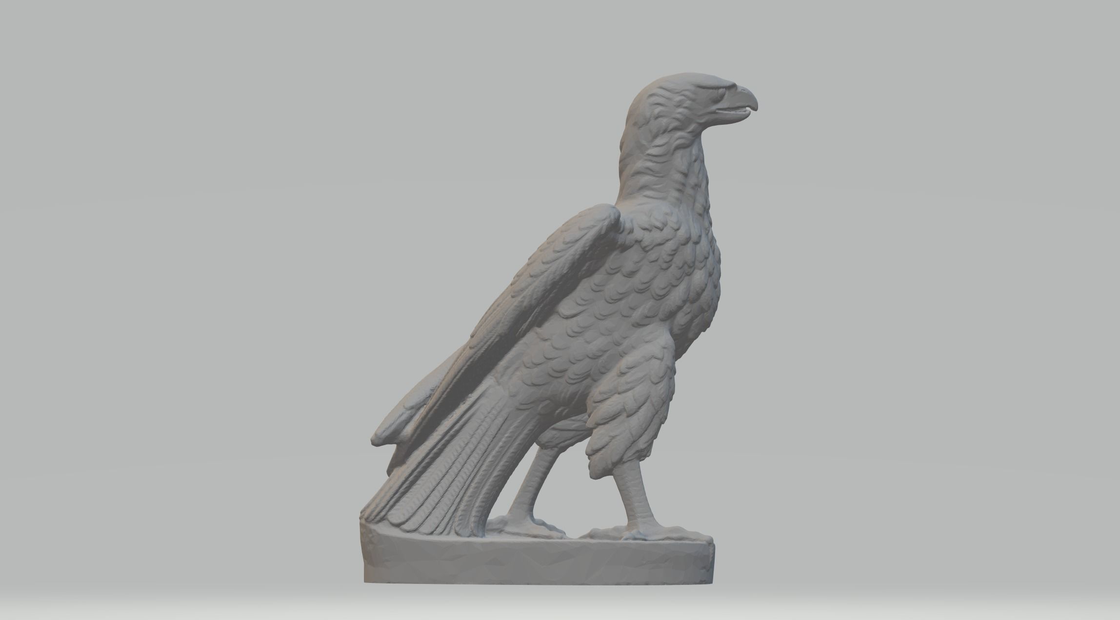 Eagle 3D Model 3D Model statue 3D print model_4
