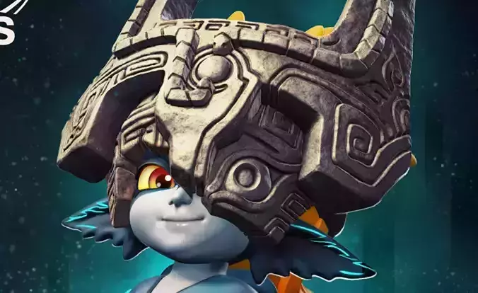 Chibi Midna - Legend of Zelda  3D print model