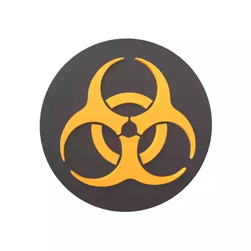 Biological Hazard Symbol v1 004