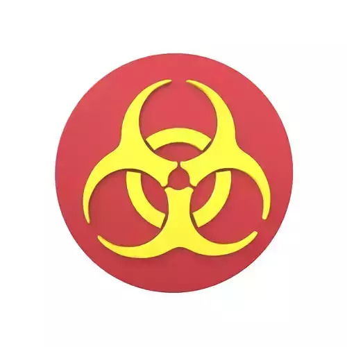 Biological Hazard Symbol v1 007