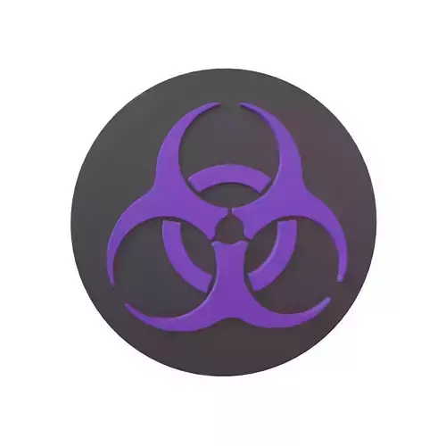 Biological Hazard Symbol v1 008