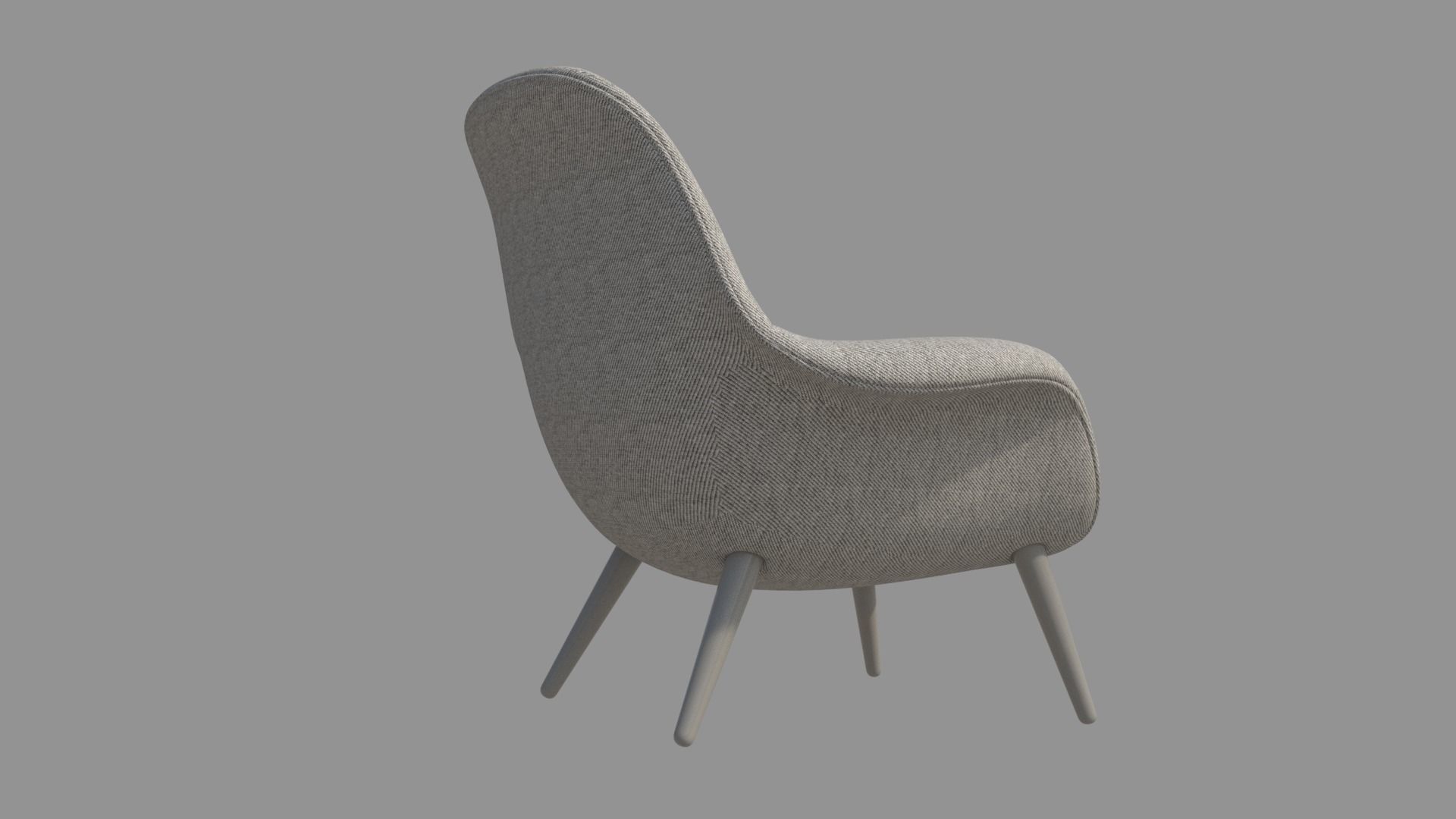 Modern Chair 3D model_5