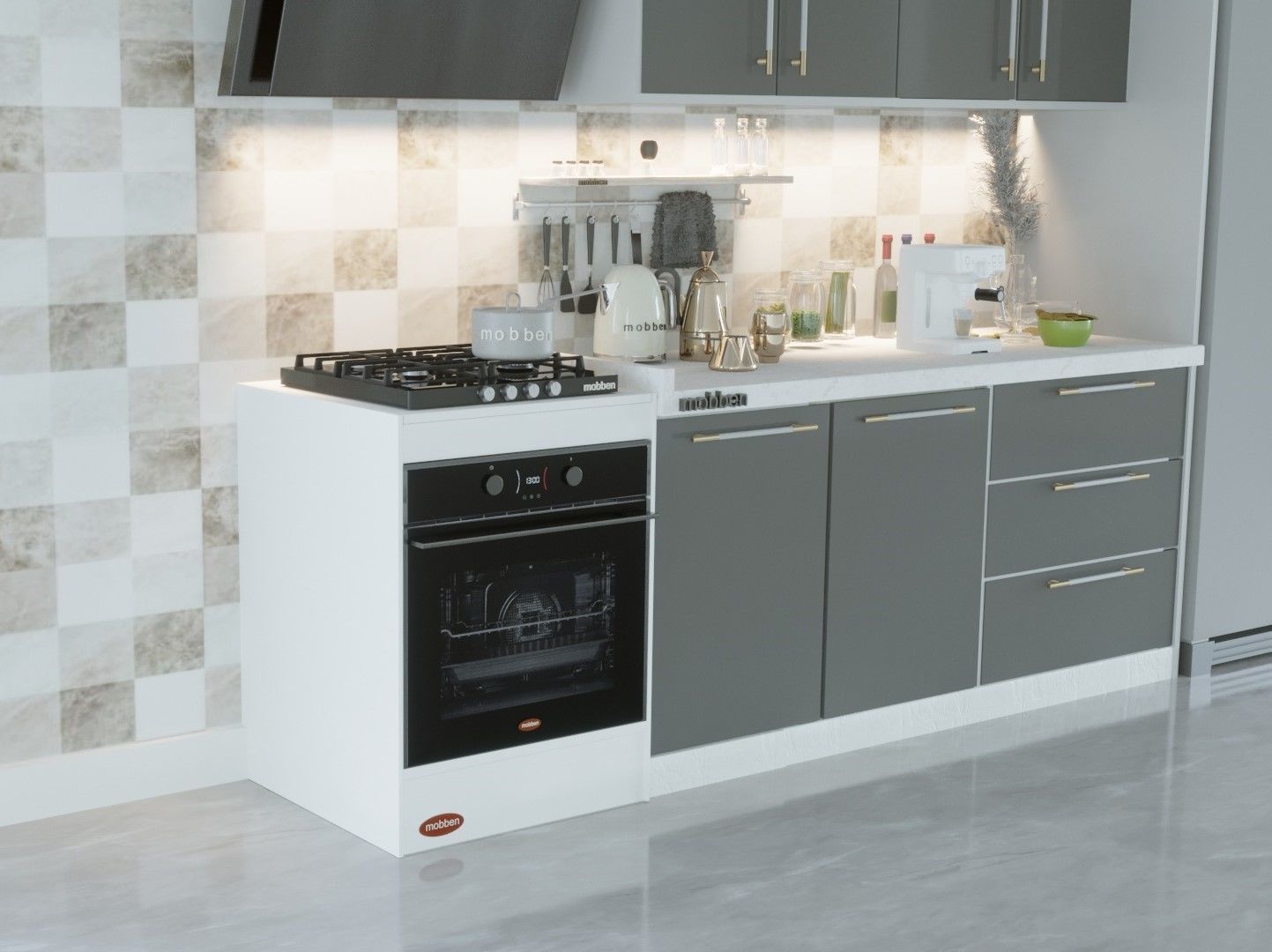 KITCHEN CABINET DESIGN  3D print model_84