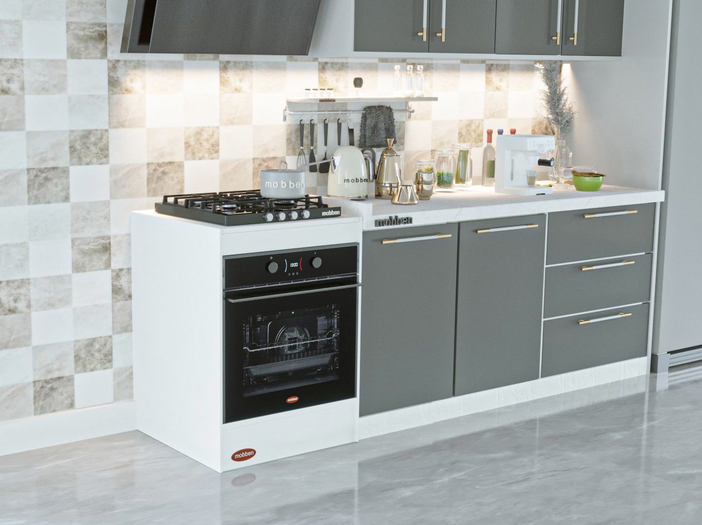 KITCHEN CABINET DESIGN  3D print model_108