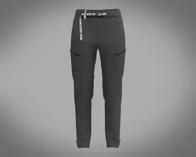 Ladies Black Woven Pant