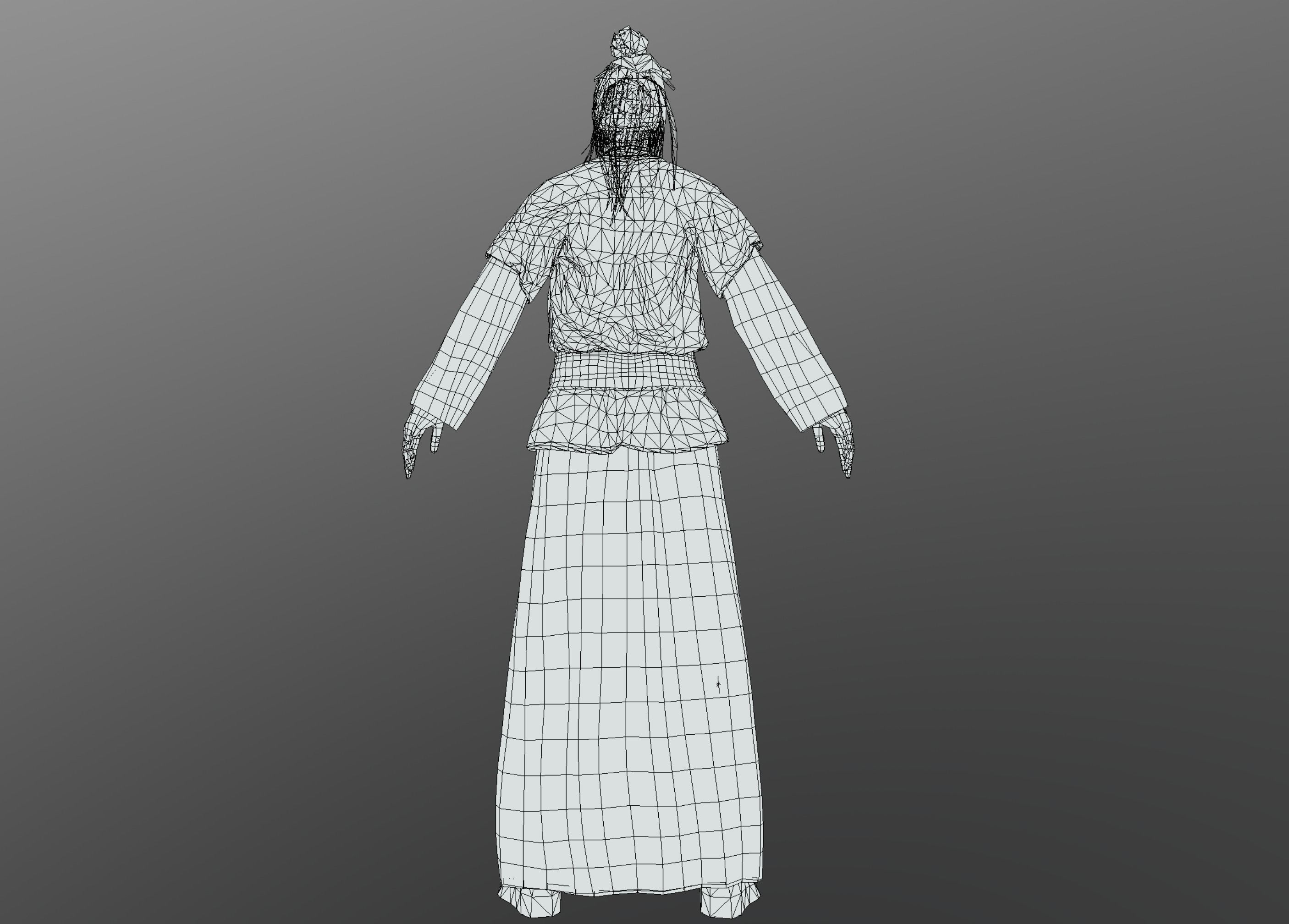 Ancient Chinese 3D model_6