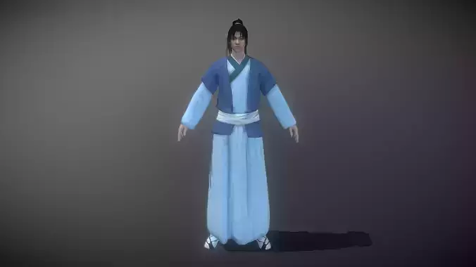 Ancient Chinese 3D model
