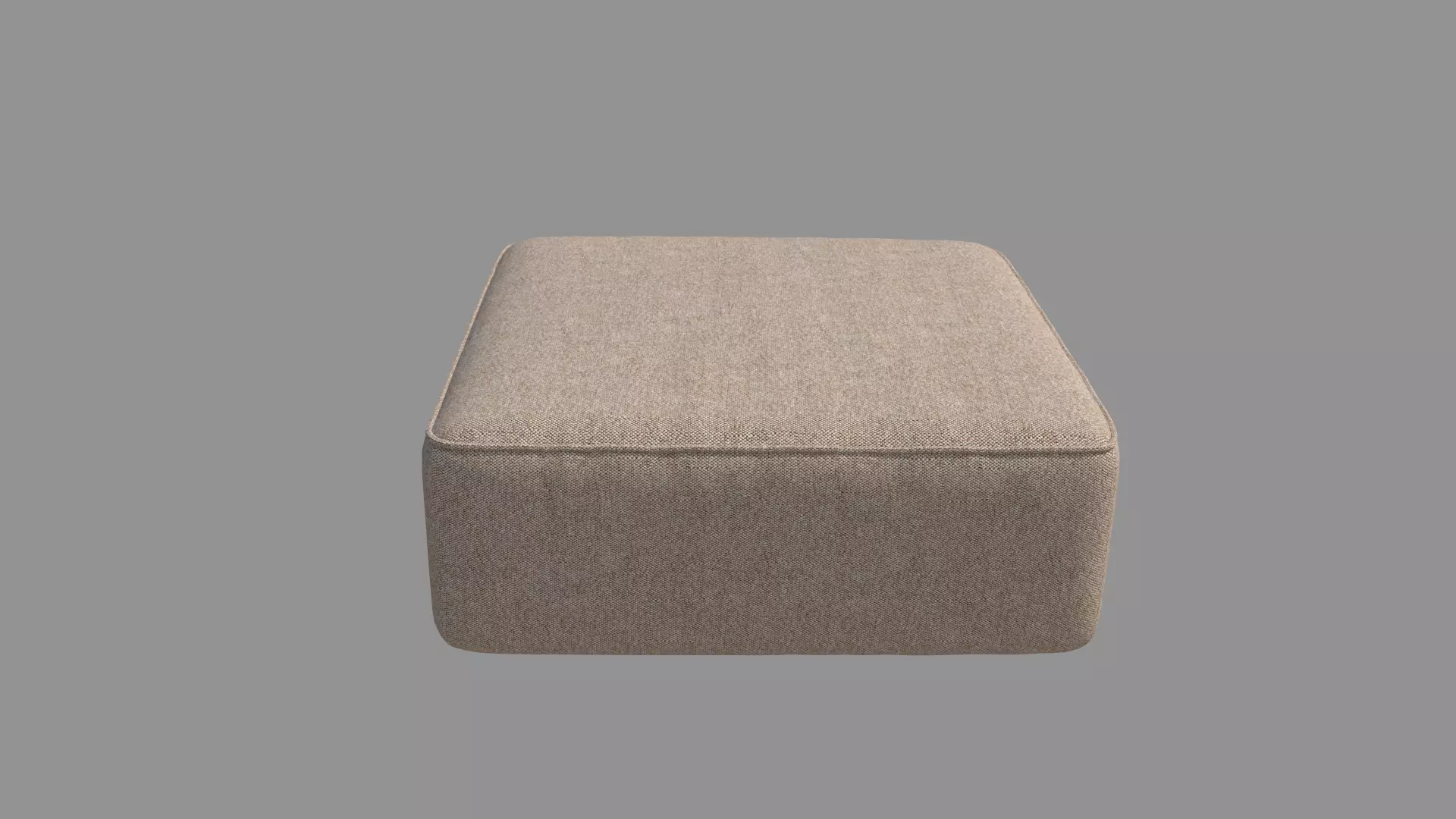 Single Sofa- Cushion 3D model