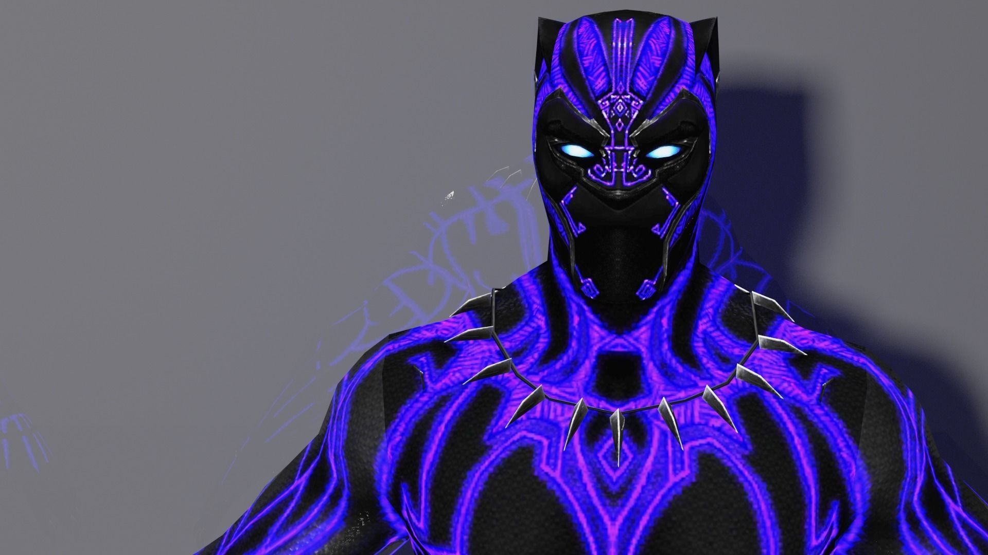 Black Panther  3D model_3