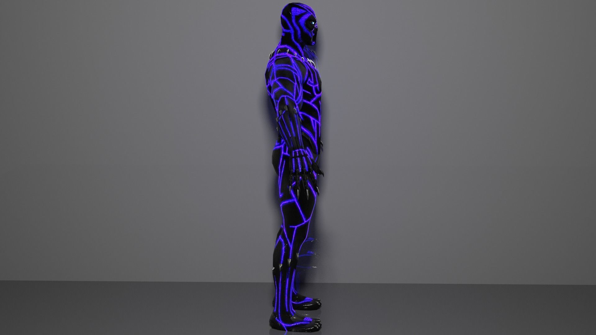 Black Panther  3D model_4