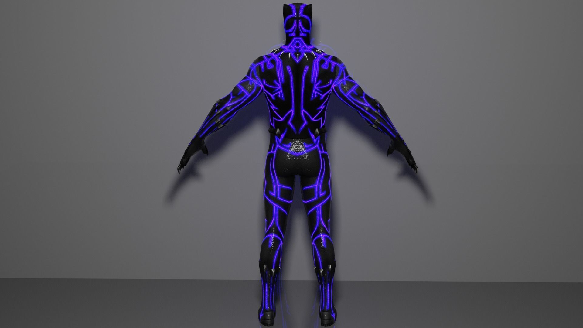 Black Panther  3D model_5