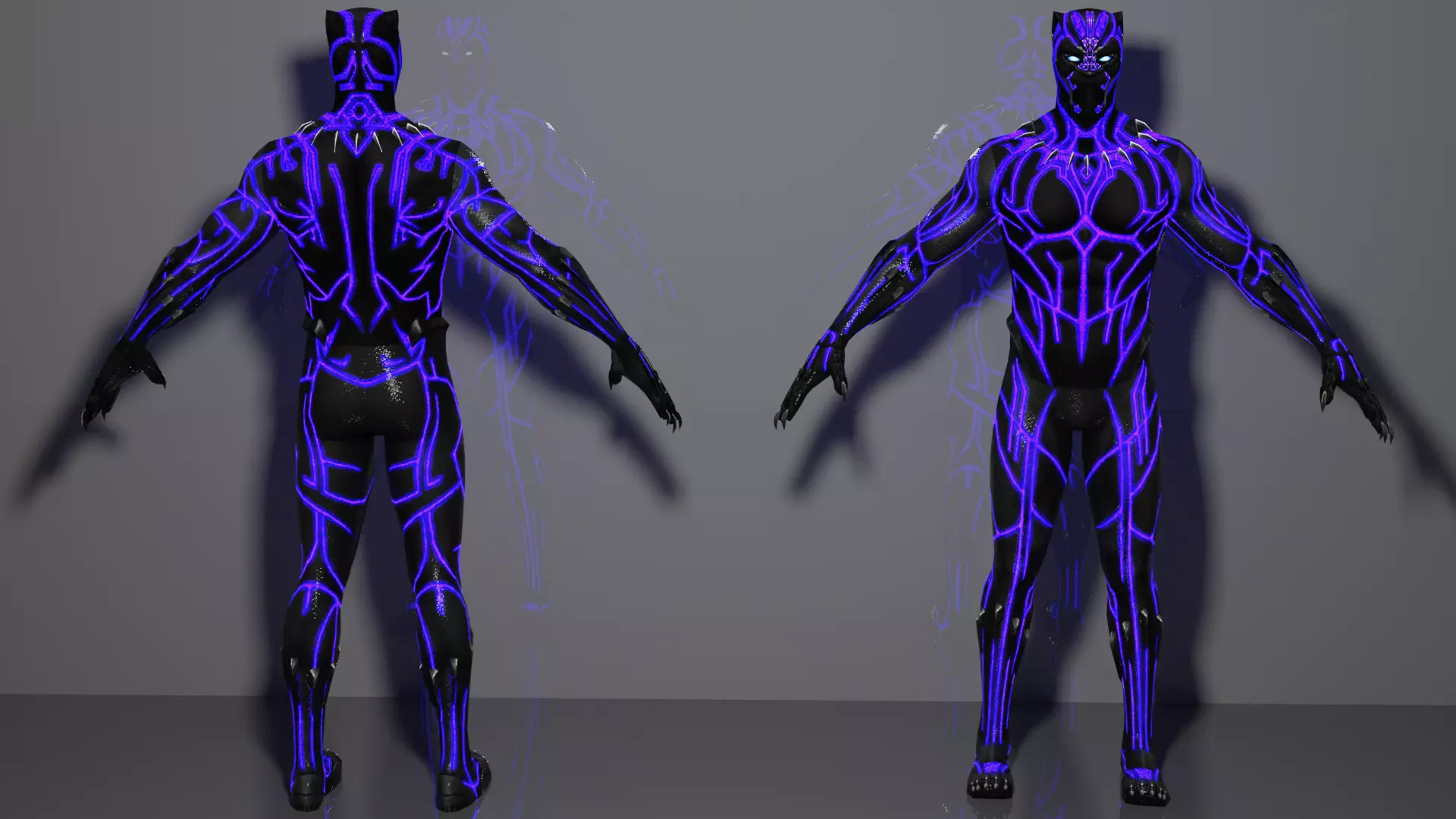 Black Panther  3D model_0