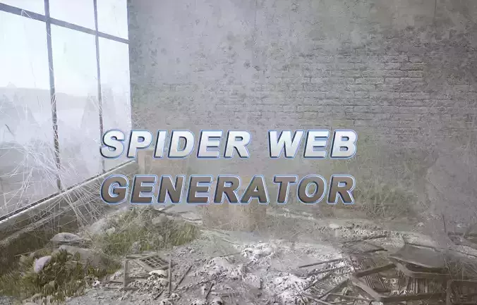Spider Web Generator 3D model