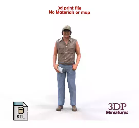 N7 Cooter the dukes of Hazzard 3D print model