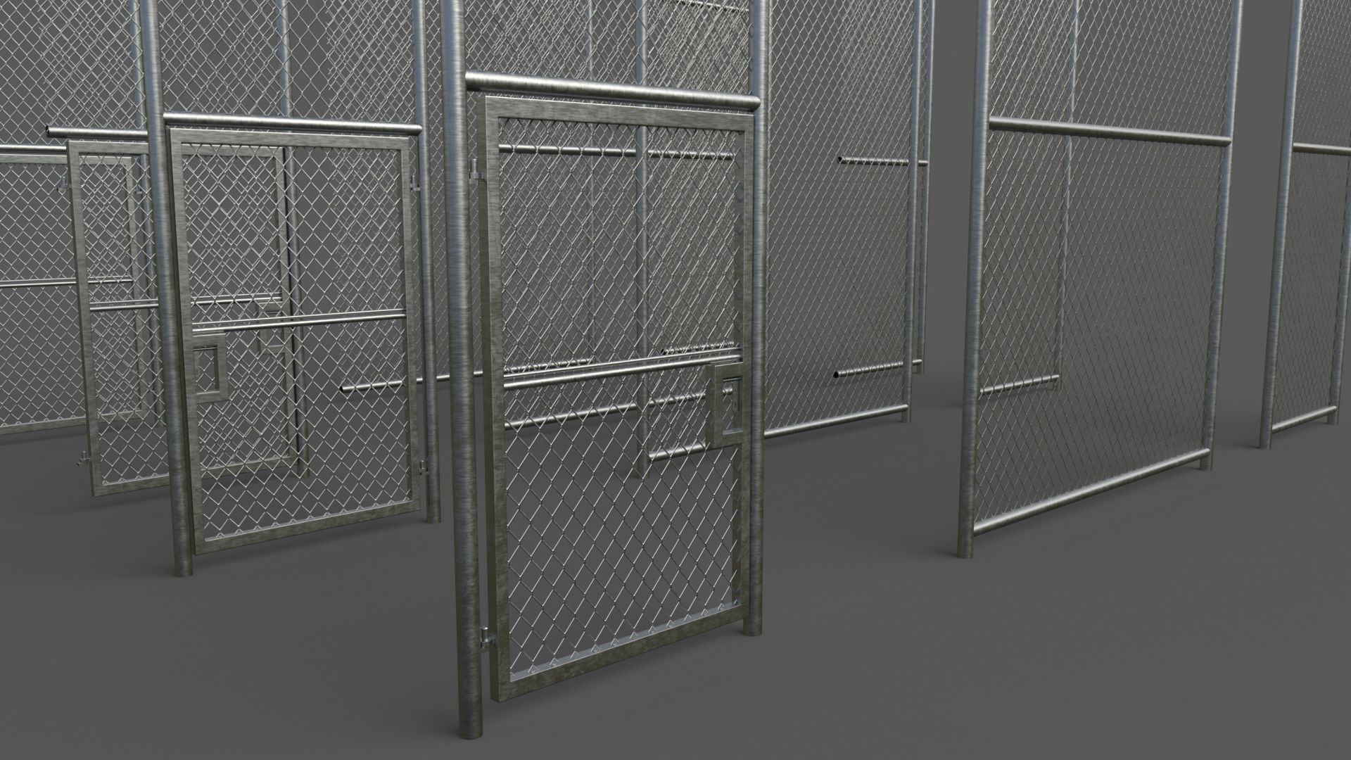 PBR Multi Modular Sports Court - Mega Pack 3D Model Collection_82