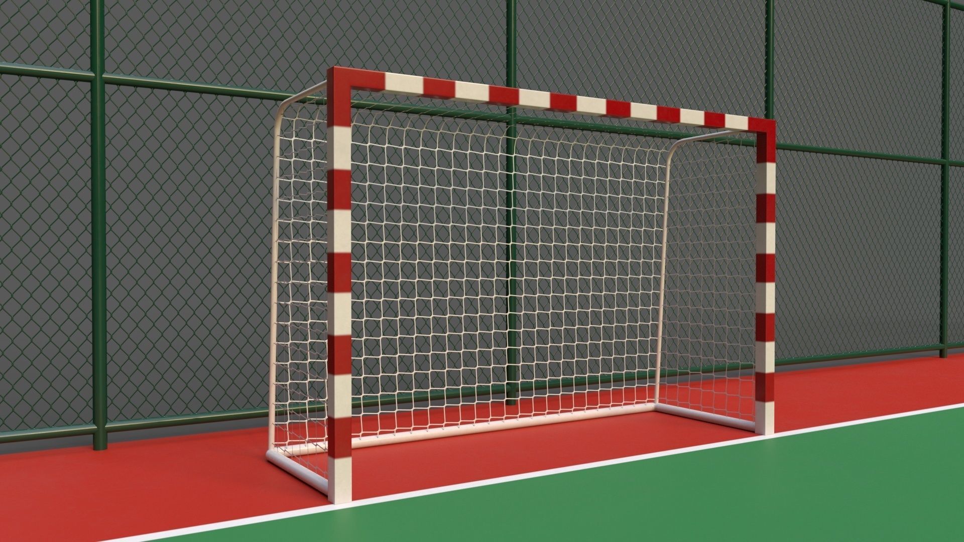 PBR Multi Modular Sports Court - Mega Pack 3D Model Collection_65