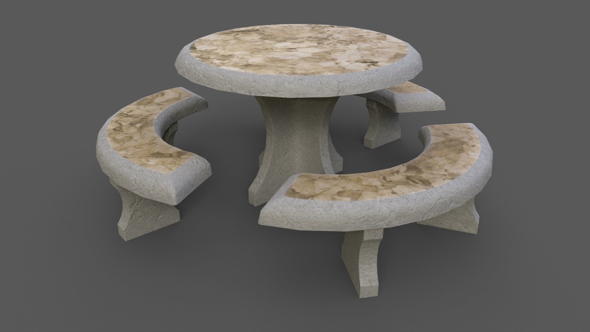 PBR Multi Modular Sports Court - Mega Pack 3D Model Collection_99