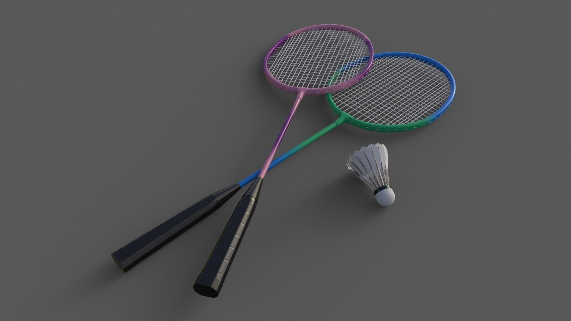 PBR Multi Modular Sports Court - Mega Pack 3D Model Collection_40