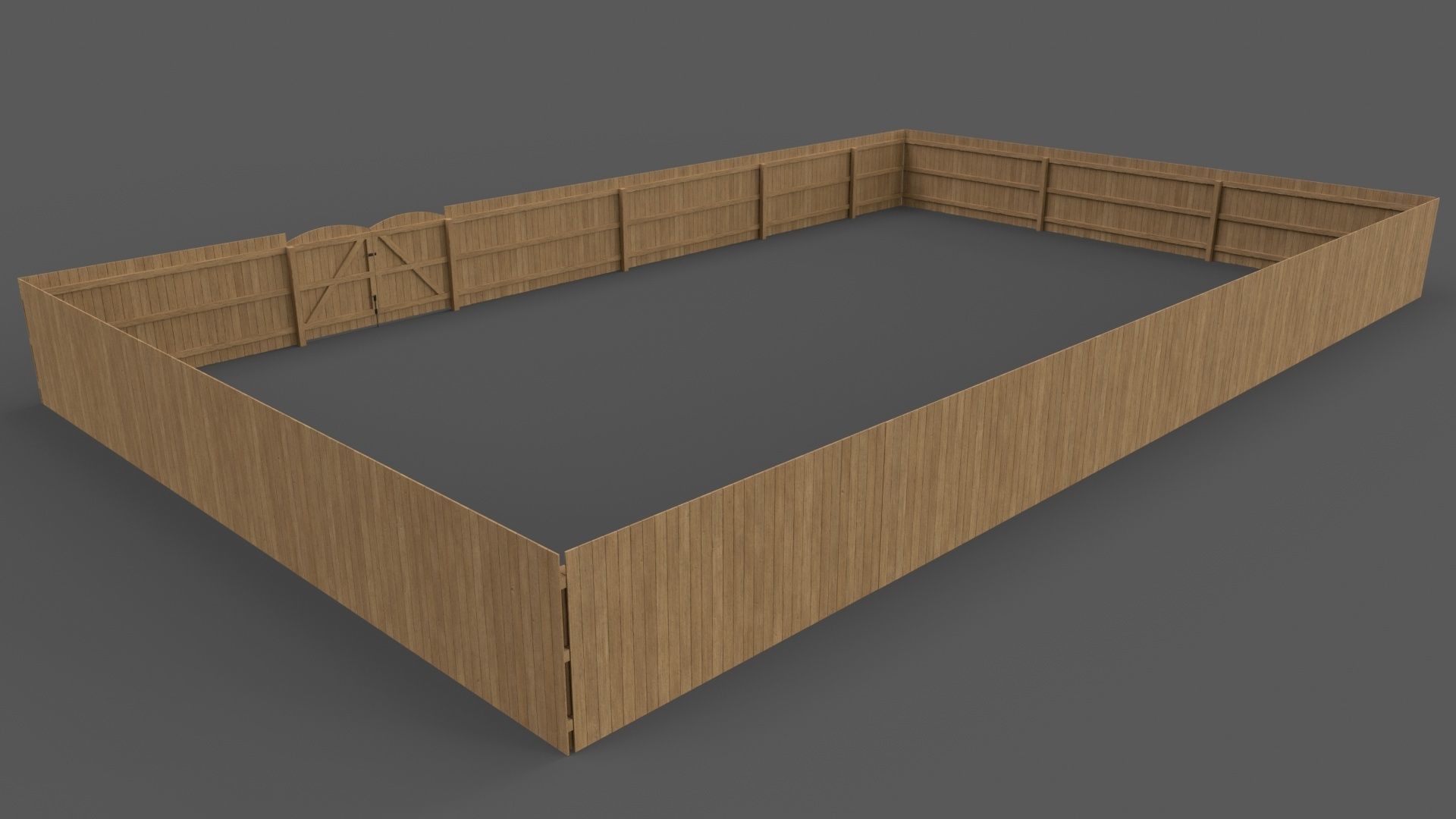 PBR Multi Modular Sports Court - Mega Pack 3D Model Collection_89