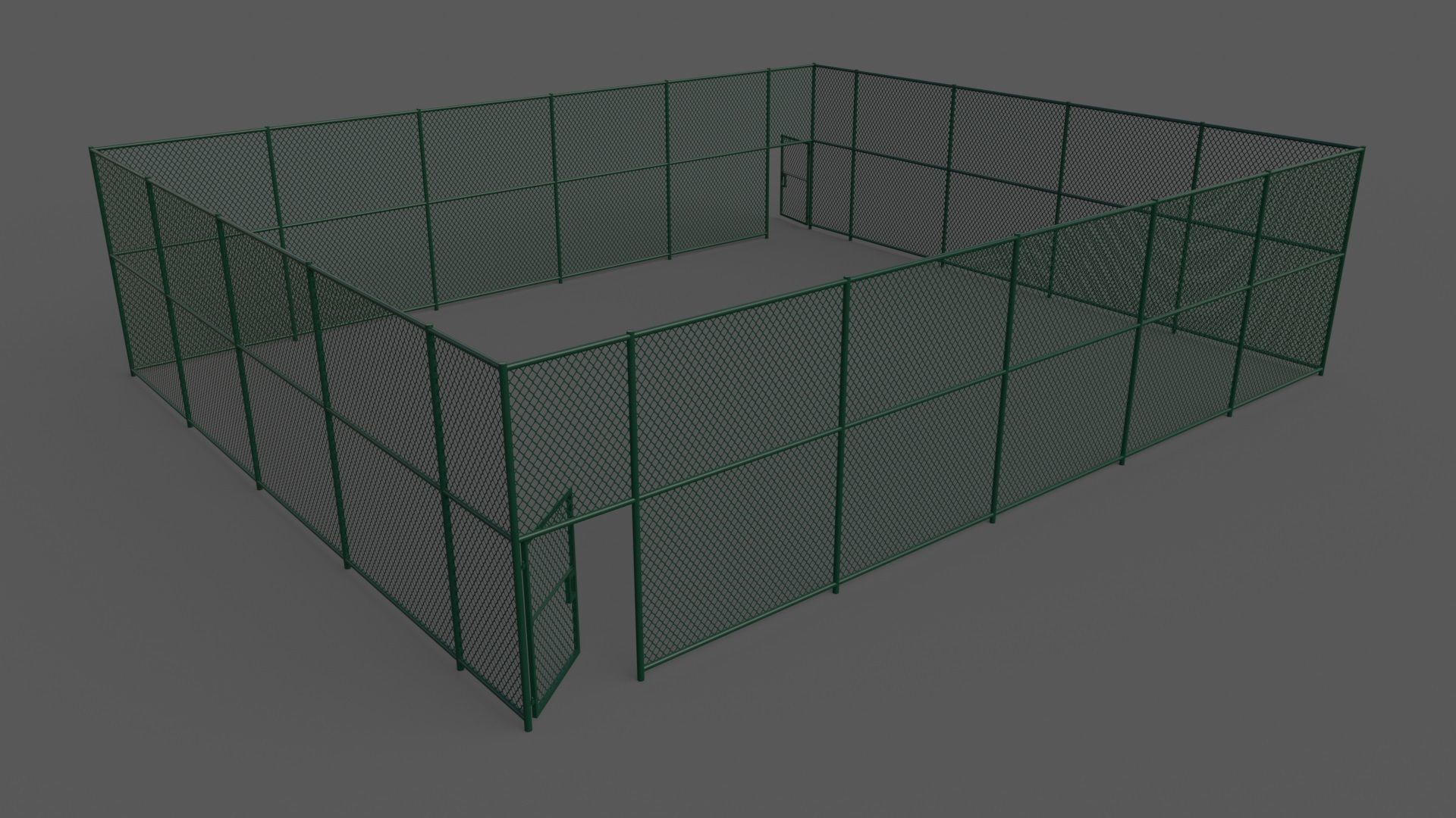 PBR Multi Modular Sports Court - Mega Pack 3D Model Collection_81
