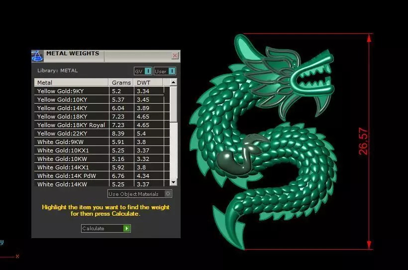 Dragon Locket 3D print model_0