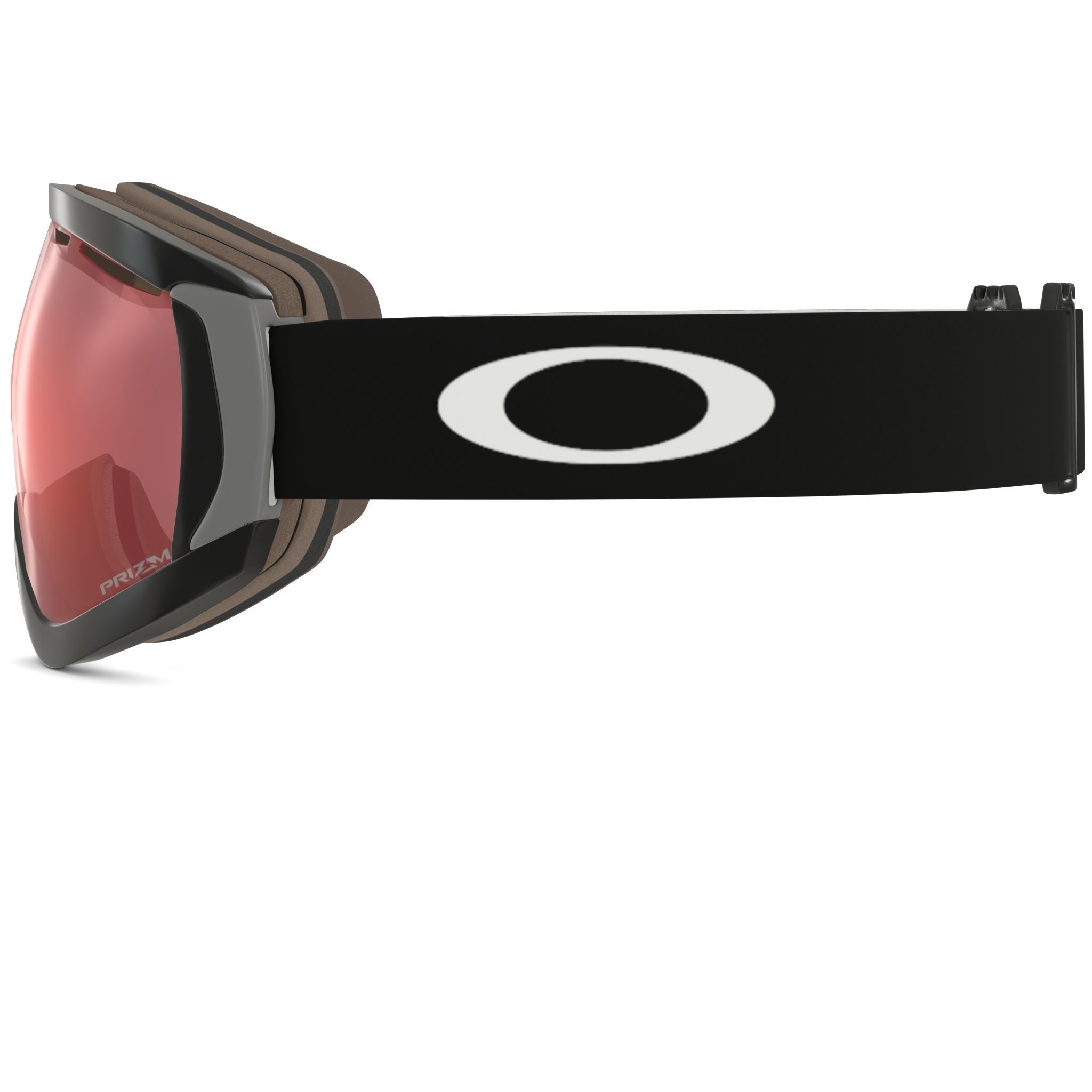 Oakley Canopy  Prizm Snow Rose OO7047 02 Sport glasses Low-poly 3D model_3