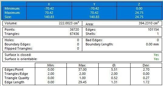 Round rosette 046 3D model_8