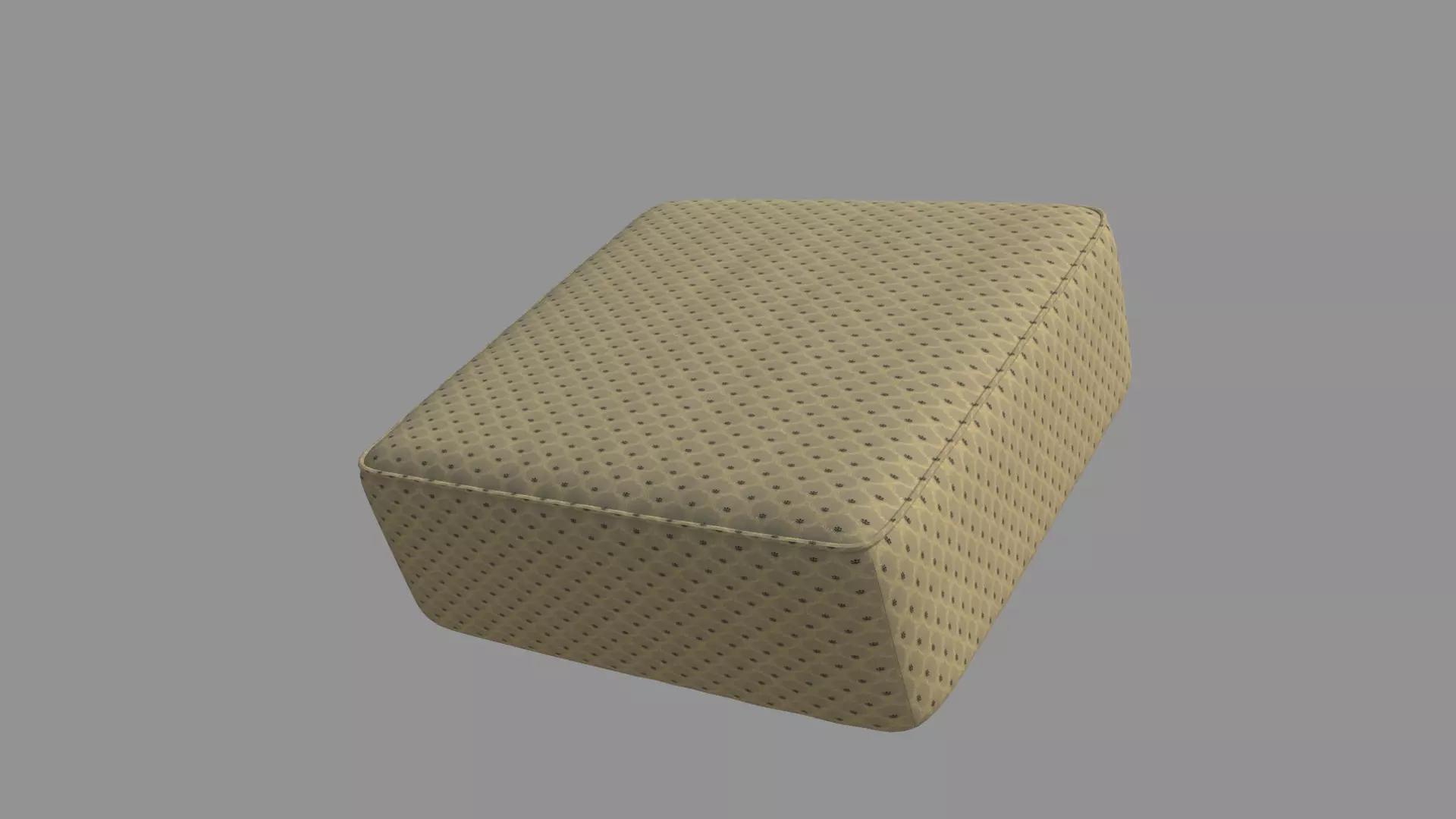 Single Sofa- Cushion 3D model