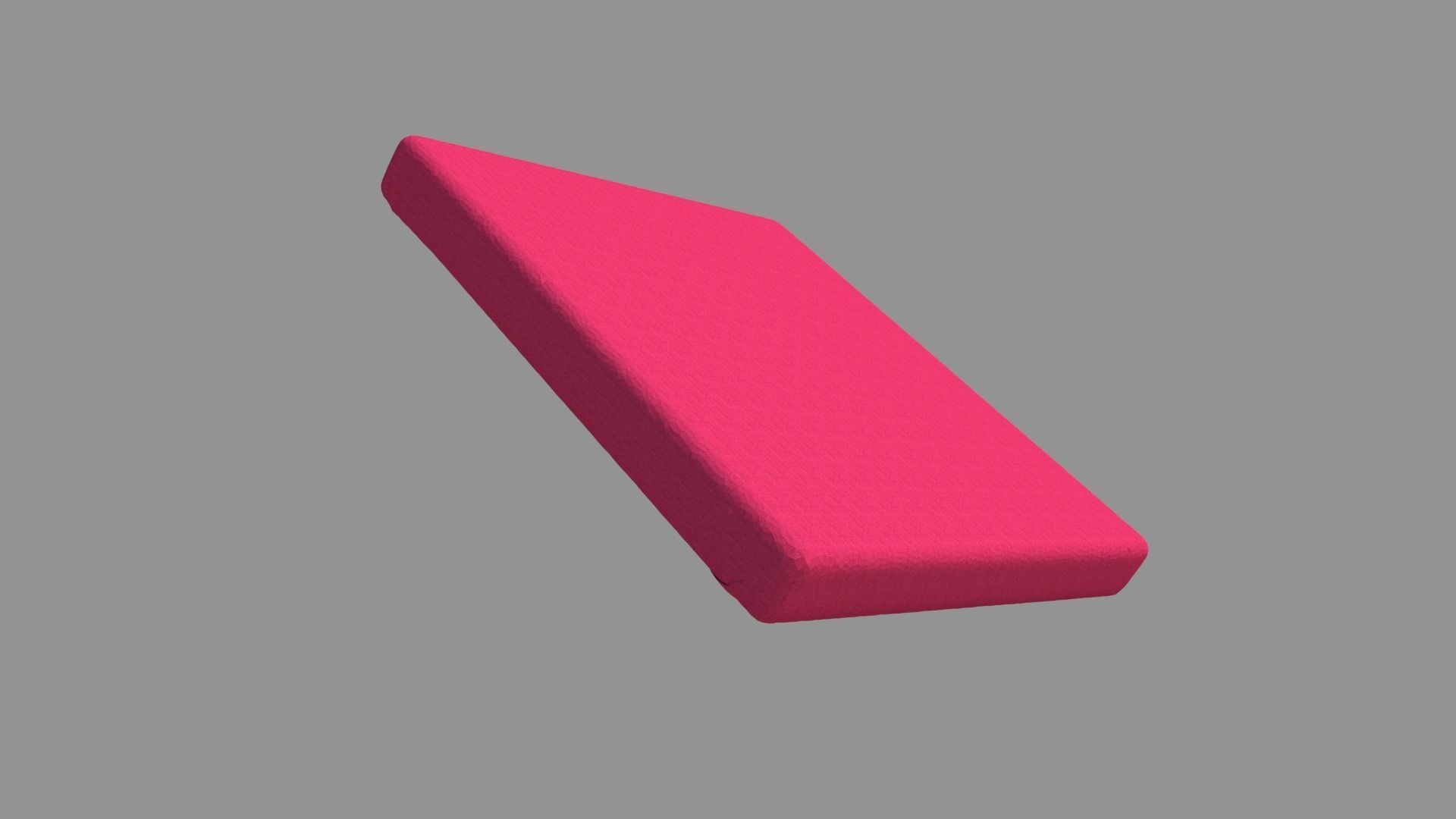 Mattress cushion 3D model_4