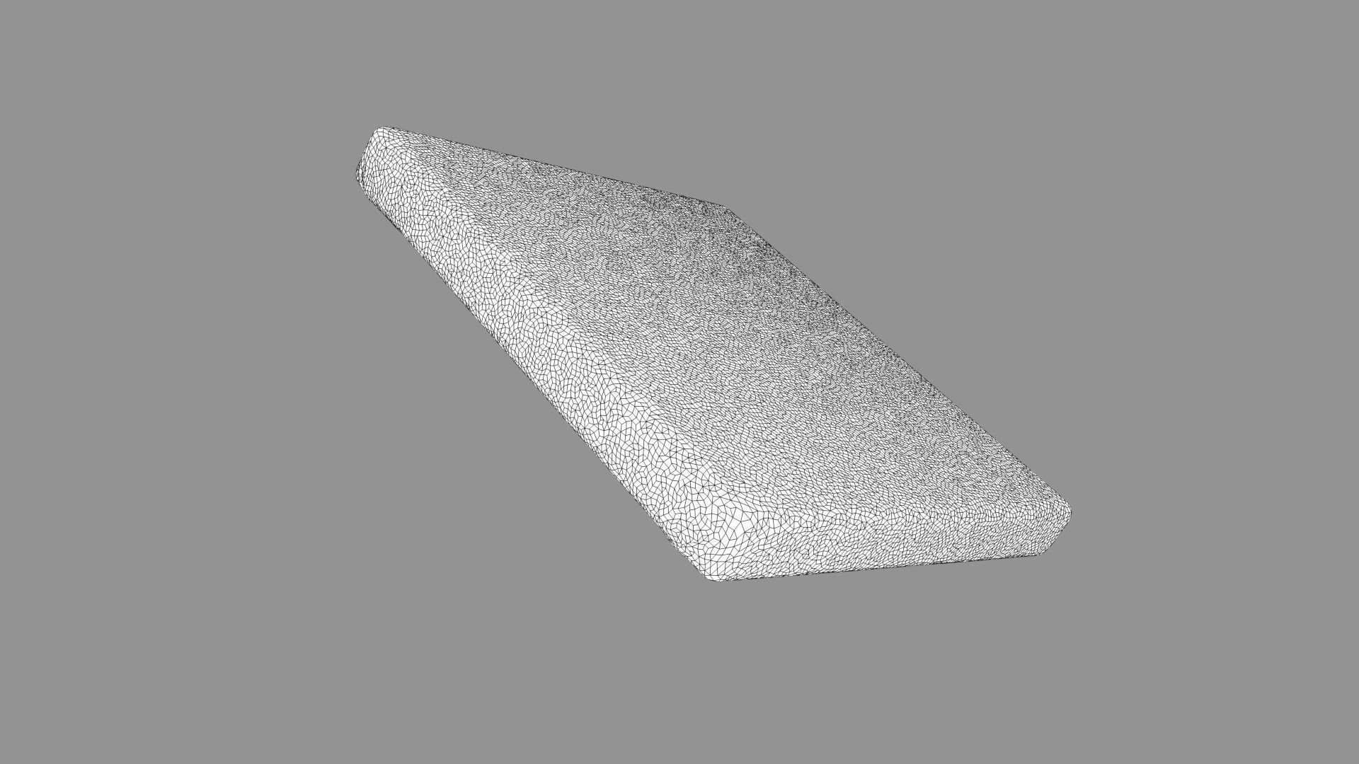 Mattress cushion 3D model_5