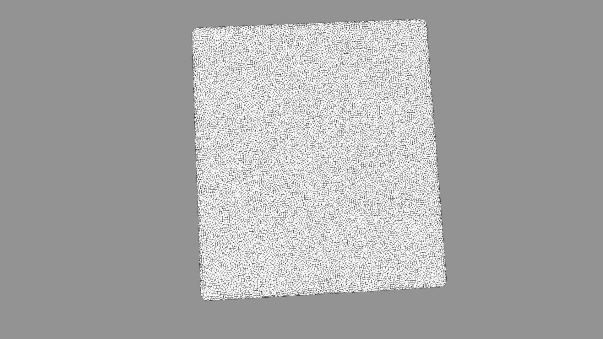 Mattress cushion 3D model_7