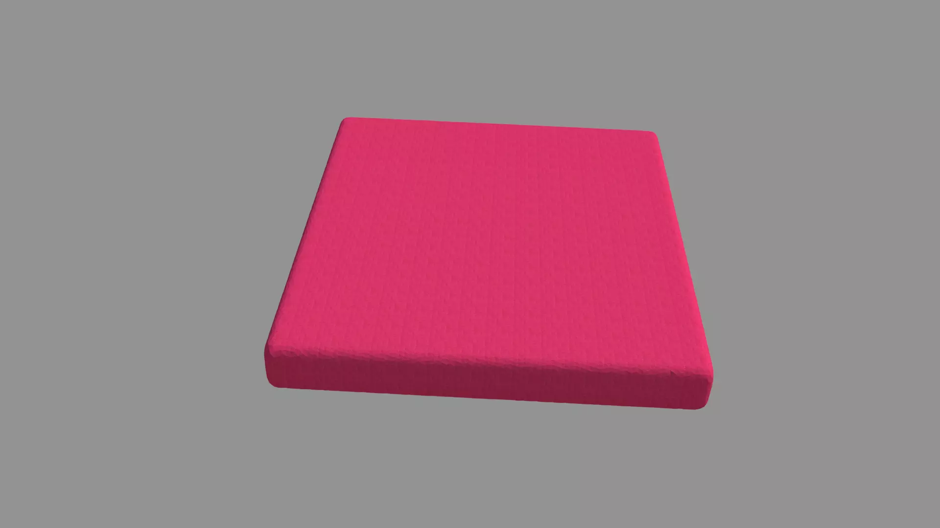 Mattress cushion 3D model_0