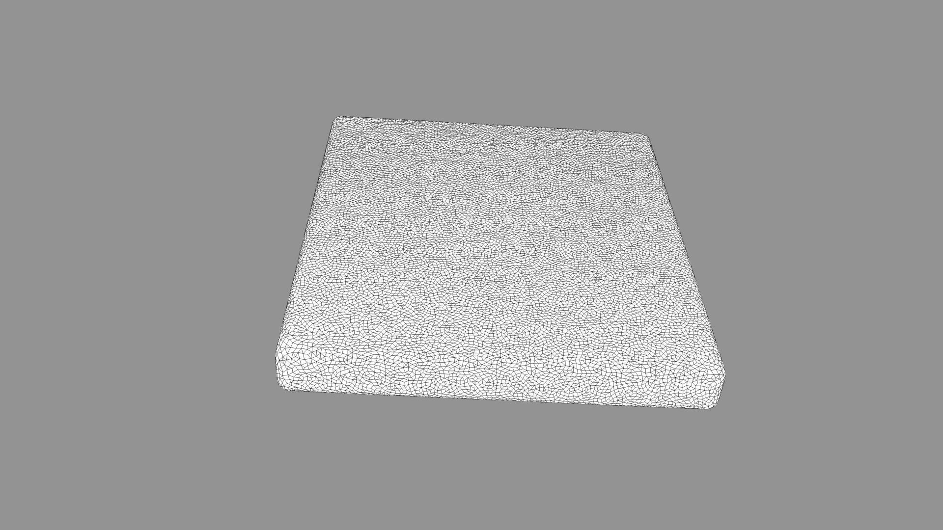 Mattress cushion 3D model_6