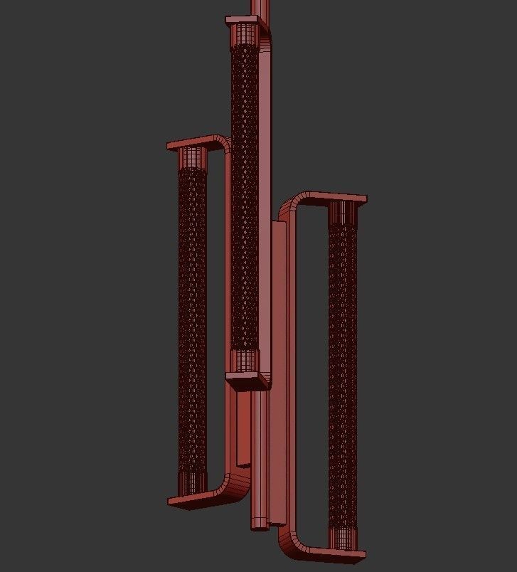 STRADIVARI pendant lamp 3D model_1