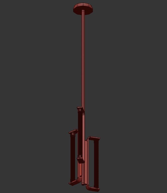 STRADIVARI pendant lamp 3D model_2